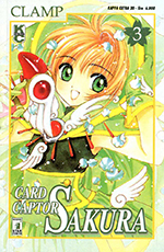 Card Captor Sakura Italian Manga Volume 3